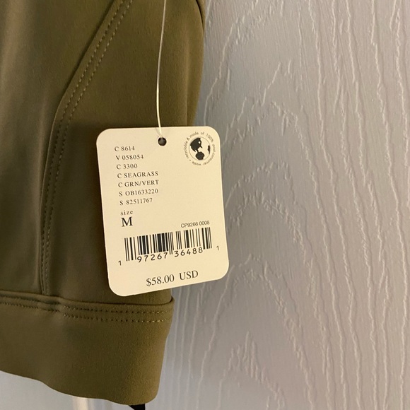 FP Movement - Run Day Racer Bra - M - Army - NWT - Picture 2 of 3